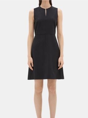 Theory Miyani Edition Dress In Black Size 2